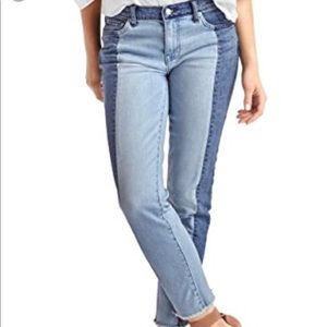 Gap Real Straight 1969 Two Tone Jeans 27 Regular